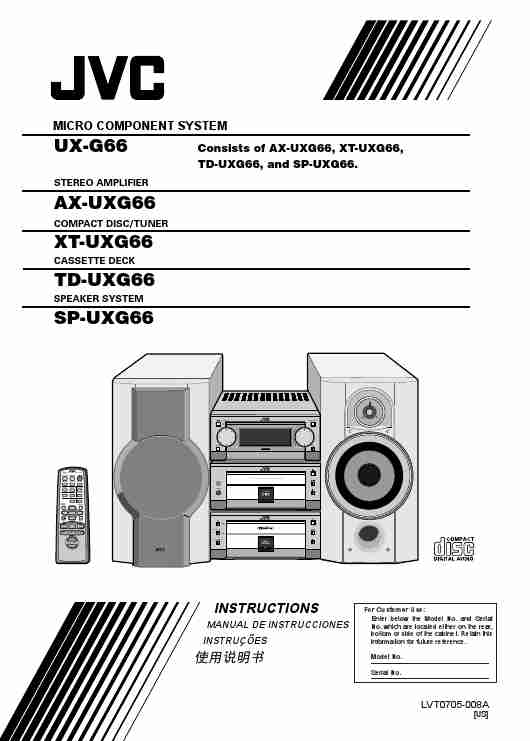 JVC Stereo System TD-UXG66-page_pdf